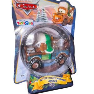 Whee-Hoo Winter Mater diecast vehicle from the Disney Pixar Cars Toys R Us RARE